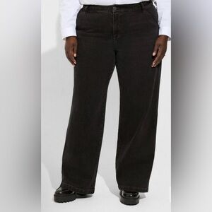 TORRID 10S Carpenter Straight Classic Denim High-Rise Carpenter Jean 10 Short